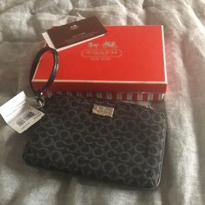 Coach wristlet
